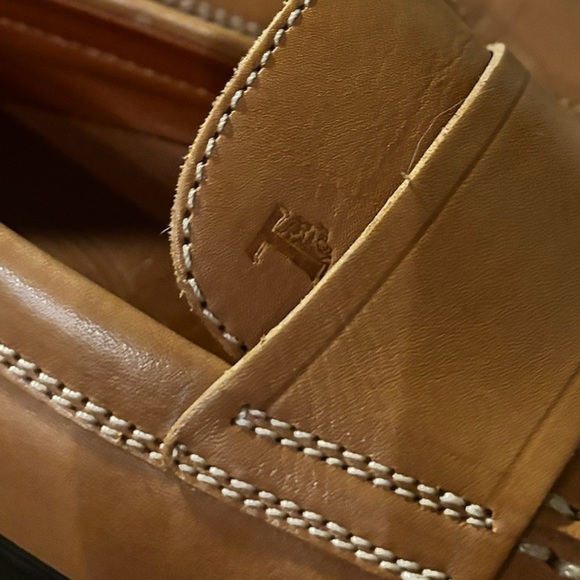 Tod’s leather penny loafers women’s size 5/35. Tan. Rare, in excellent condition - Picture 5 of 10